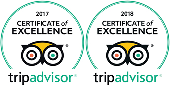 TripAdvisor Certificates Of Excellence
